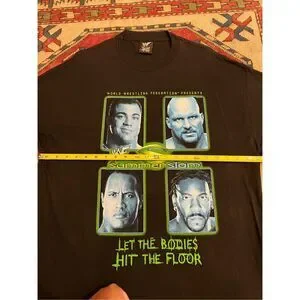 WWF サマースラム WWF SUMMER SLAM LET THE BODIES HIT THE FLOOR 2001 Vintage 2001 WWF Summer Slam Finally Let the bodies hit the